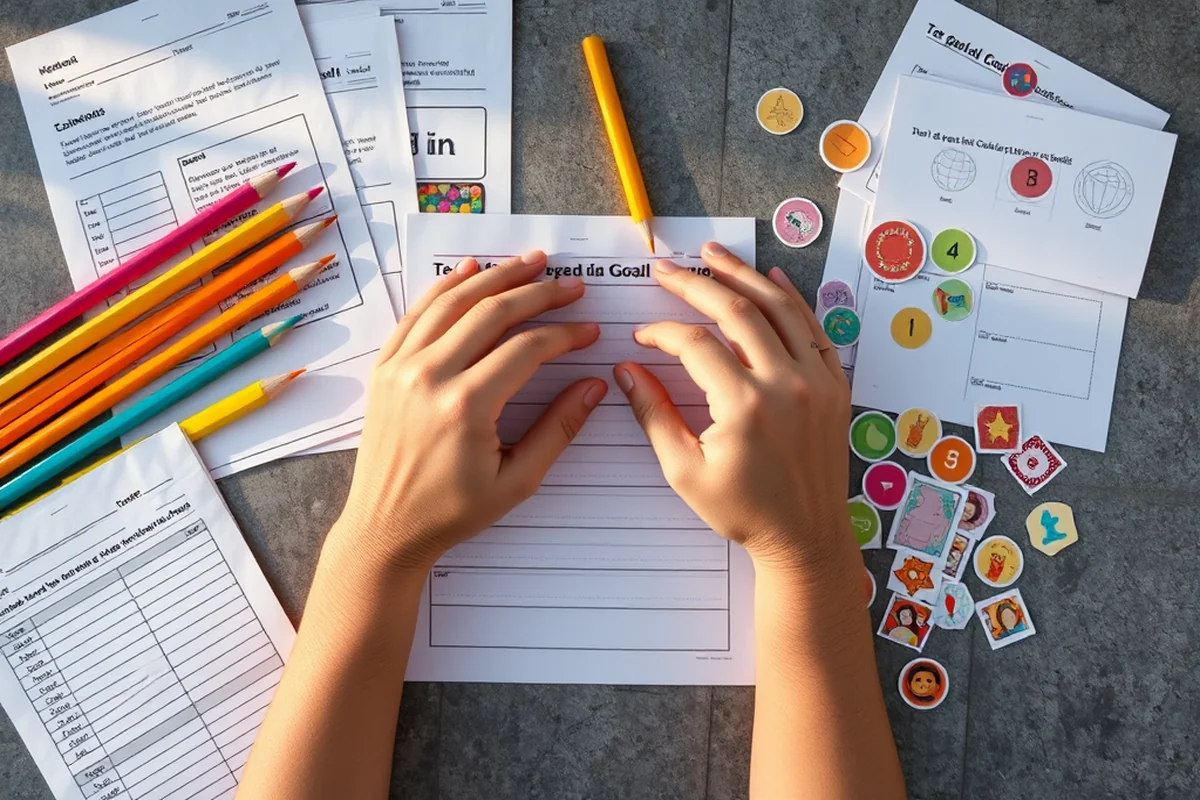 teaching kids goal setting benefits — Teaching Kids Goal Setting Benefits (the finished result)