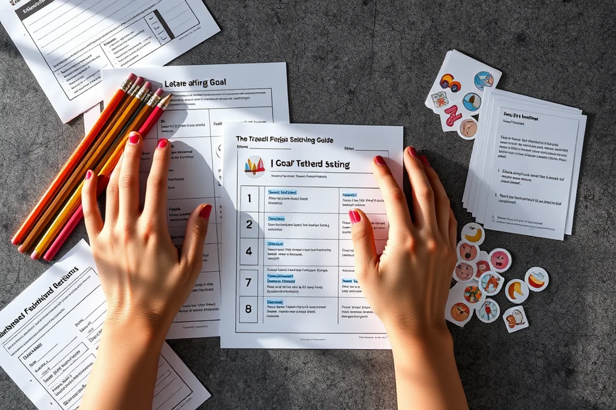 teaching kids goal setting guide — Teaching Kids Goal Setting Guide (the finished result)