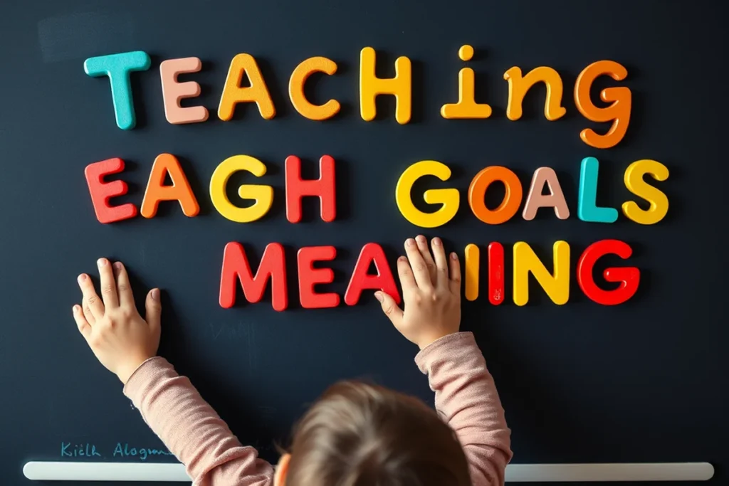 Teaching Goals Meaning Comparison